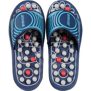 Acupressure Foot Massage Slippers Shoes Sandals, Reflexology Massager Tools